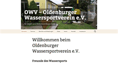 Desktop Screenshot of owv-ol.de